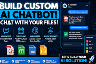 build ai healthcare chatbot, scheduling intake webapp, saas ai voice chatbot