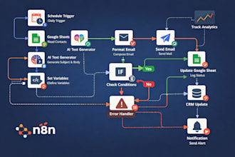 build an n8n automated email workflow to send bulk emails daily on autopiot