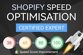 do shopify speed optimization to improve pagespeed and core web vitals