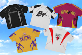 crazy design clothing for brand