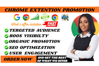 promote your chrome extension to boost chrome download and browser extension