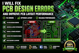 fix pcb design errors and improve pcb layout performance