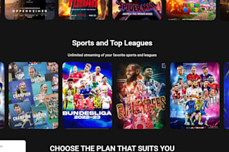 rebrand ios iptv app with control panel with ads