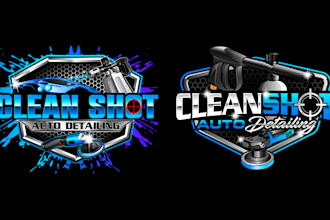 do original pleasant lovely auto detailing logo in my style
