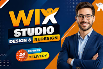 design, redesign or optimize wix studio website, wix studio expert