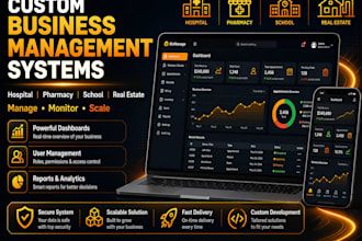 build a custom business management system