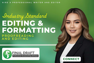format or convert your script with final draft