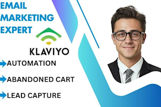 create klaviyo automation sales funnel and recovery workflow for lead capture