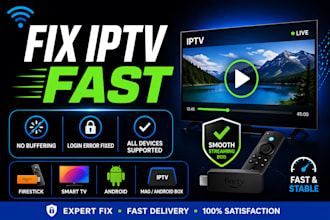 fix iptv buffering, login errors, and setup your app fast
