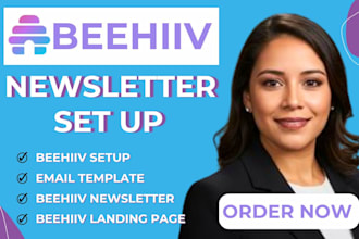 setup beehiiv newsletter email template newsletter design beehiiv page website