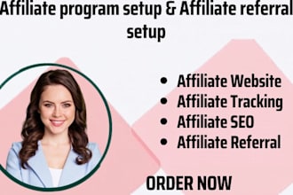 create a wordpress affiliate website with SEO and tracking