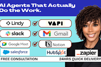 integrate lindy ai vapi slack gmail zoom google meet salesforce hubspot notion