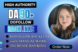 give manual high da backlinks for strong domain authority