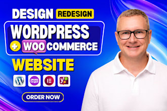 design, wordpress woocommerce, development, payment gateway and product setup