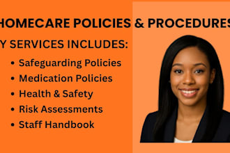 write professional homecare policies and procedures