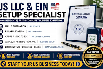 form us llc wyoming llc obtain ein irs cp575 147c letter for non resident