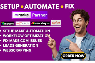 fix make com make com automation made com make workflow automation make expert