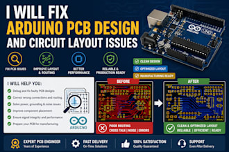 fix pcb errors in arduino based projects and optimize your circuit design