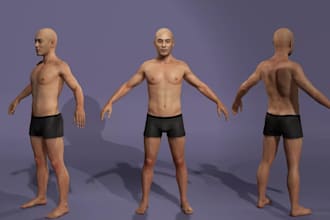 cleanup ai 3d base mesh, 3d adult metahuman avatar, webar spark ar, fix ue5 rig