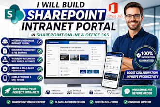 build sharepoint intranet portal in sharepoint online  and office 365