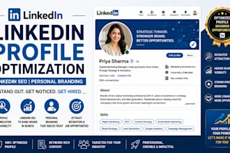 linkedin profile optimization SEO personal branding for job seekers