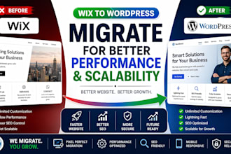migrate your wix website for growth and scalability