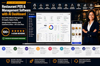 restaurant pos and management software with ai dashboard