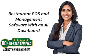 restaurant pos and management software with ai dashboard
