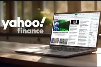 write and publish your press release on yahoo finance and media outlets