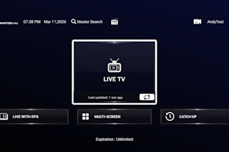 redesign and rebrand your iptv android app with modern ui