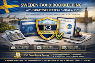 handle your sweden tax and bookkeeping with skatteverket k3 and digital audit
