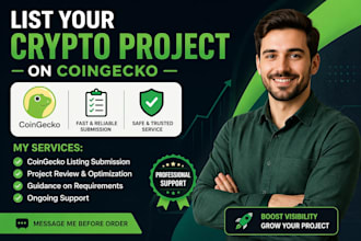 do coinmarketcap and coingecko crypto token listing