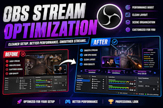 optimize your obs stream setup for performance and clean layout