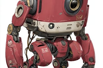 draw your mecha robot fanart or original in digital artwork