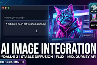 integrate ai image generation into your existing website