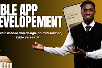 develop  modern  cross platform exquisite bible app christian app church app
