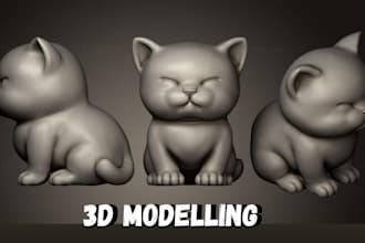 3d print custom object, prototype, flexi model, sculpture, creo, zbrush, stl