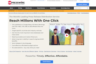 distribute press release via ein presswire to top news publishers in the USA
