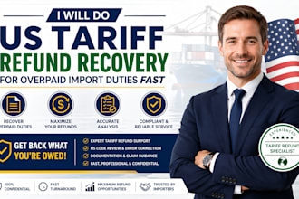 do US tariff refund recovery for overpaid import duties fast