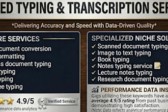 type or convert your documents fast
