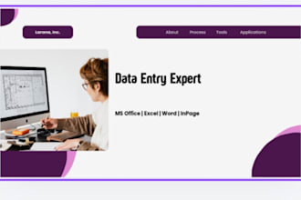data entry and ms office tasks done professionally