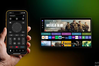 develop roku tv remote and media casting app for iphone