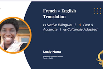 translate french to english and english to french natively