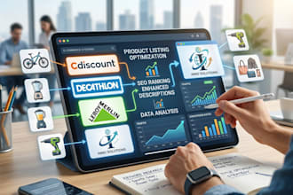 do product listing on cdiscount decathlon merlin product seo inno website