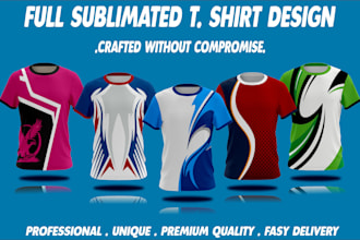 do any custom jersey , esports, polo shirt design