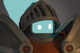 create a high quality stylized 3d character model