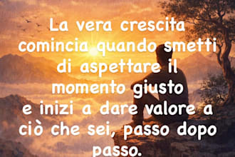 frasi motivazionali per crescita sui social