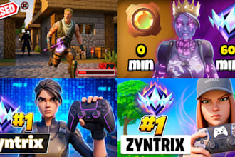 create a fortnite thumbnail