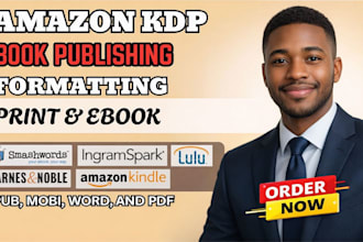 do book formatting, kdp book publishing, paper back, kindle ebook formatting