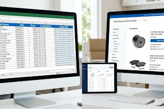 do expert ecommerce data entry and listing